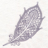 Airy Intricate Feather (Vintage)
