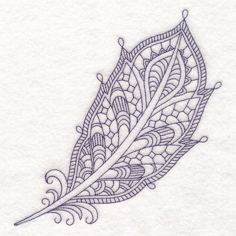 Airy Intricate Feather (Vintage)