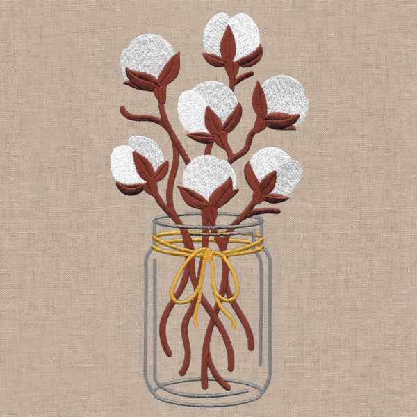 Cotton Stems Bouquet