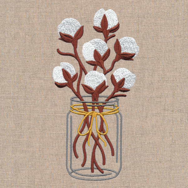 Cotton Stems Bouquet