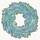 Sage Leaf Wreath in Watercolor