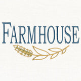 Farmhouse with Wheat