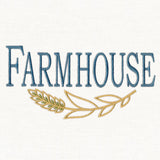 Farmhouse with Wheat