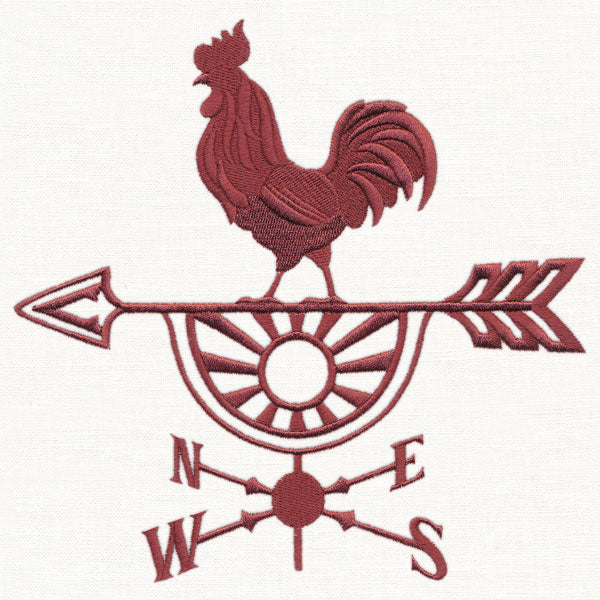 Weather Vane Silhouette - Rooster