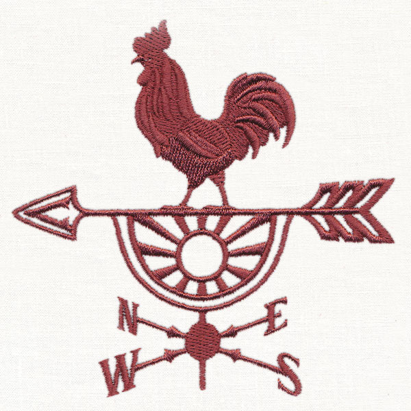 Weather Vane Silhouette - Rooster