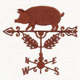 Weather Vane Silhouette - Pig