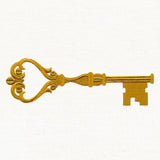 Rustic Decor - Antique Key