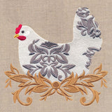 Damask Hen