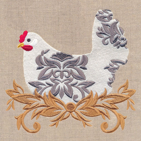 Damask Hen
