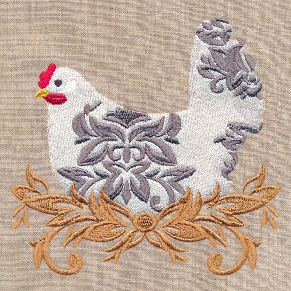 Damask Hen