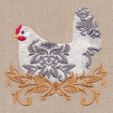 Damask Hen
