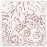 Autumn Quilting Acorns (Double Run)