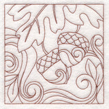 Autumn Quilting Acorns (Double Run)