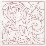 Autumn Quilting Leaves 1 (Double Run)
