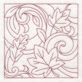 Autumn Quilting Leaves 1 (Double Run)