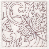Autumn Quilting Leaves 2 (Double Run)