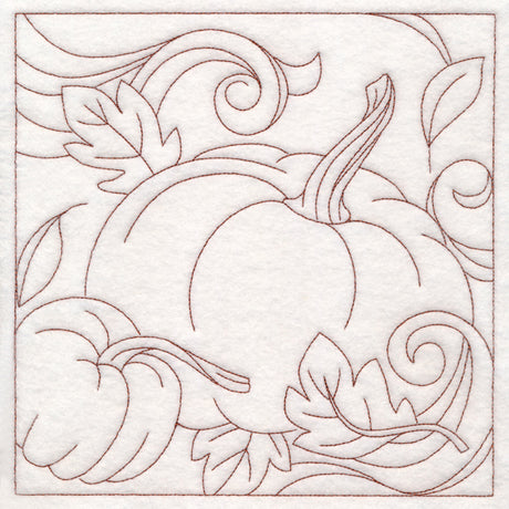 Autumn Quilting Pumpkins (Double Run)