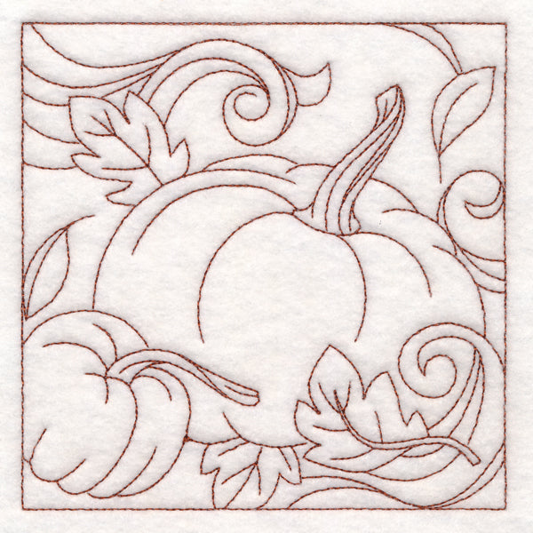 Autumn Quilting Pumpkins (Double Run)