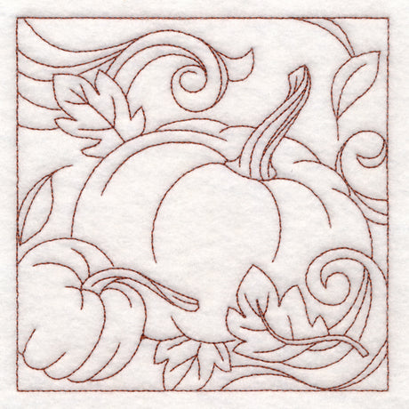 Autumn Quilting Pumpkins (Double Run)