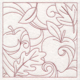 Autumn Quilting Apples (Double Run)