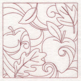 Autumn Quilting Apples (Double Run)