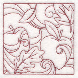 Autumn Quilting Apples (Double Run)