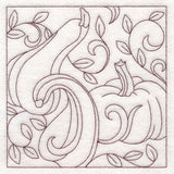 Autumn Quilting Gourds (Double Run)