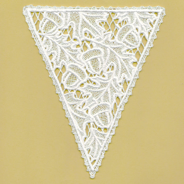 Autumn Bunting (Battenburg Lace)