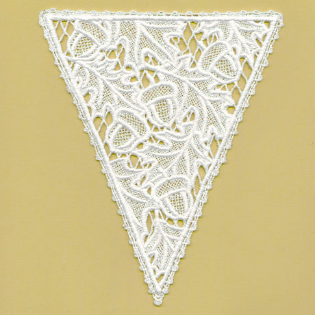 Autumn Bunting (Battenburg Lace)