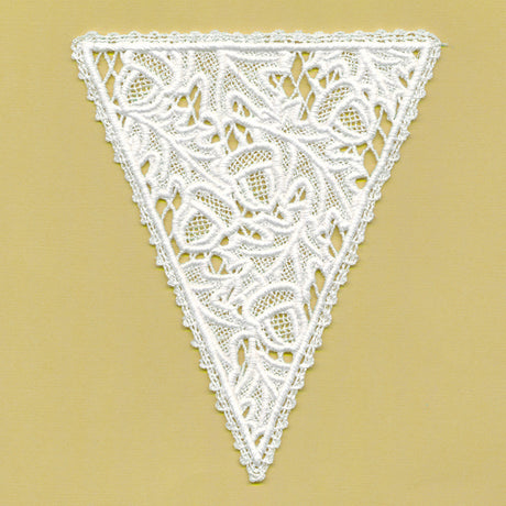 Autumn Bunting (Battenburg Lace)