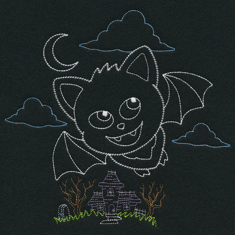 Playful Halloween Glow - Bat (Vintage)