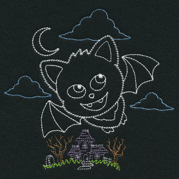 Playful Halloween Glow - Bat (Vintage)