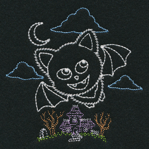 Playful Halloween Glow - Bat (Vintage)