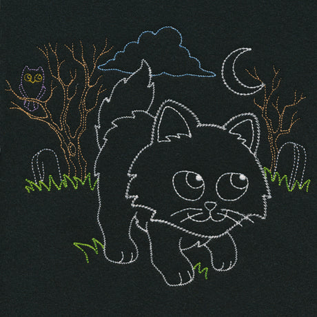 Playful Halloween Glow - Cat (Vintage)
