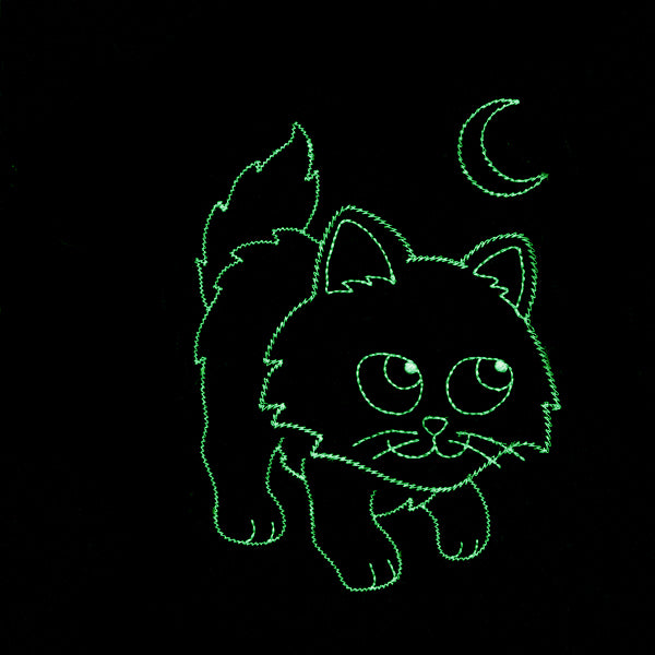 Playful Halloween Glow - Cat (Vintage)