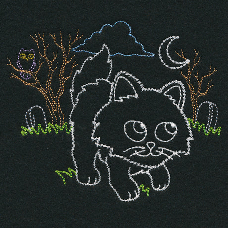 Playful Halloween Glow - Cat (Vintage)