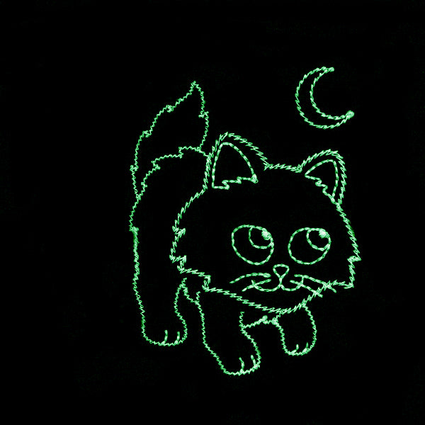 Playful Halloween Glow - Cat (Vintage)