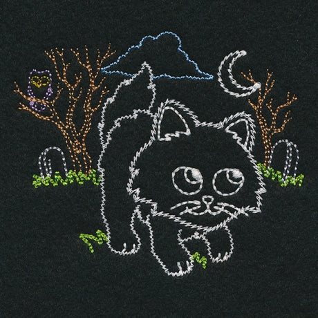Playful Halloween Glow - Cat (Vintage)