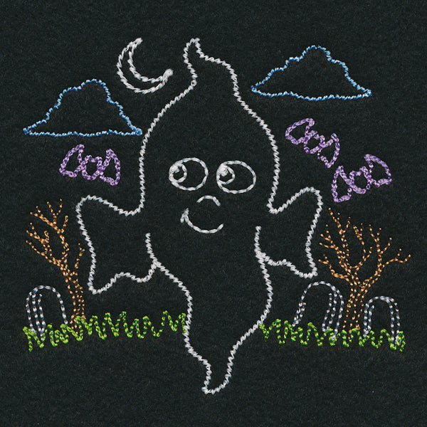 Playful Halloween Glow - Ghost (Vintage)