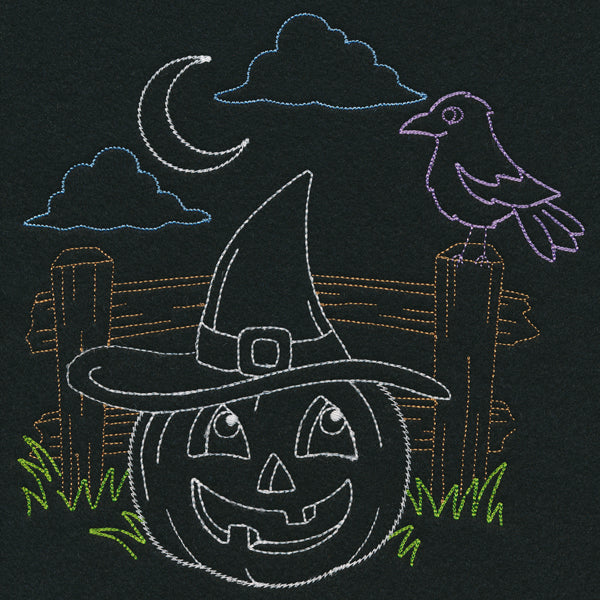 Playful Halloween Glow - Jack o' Lantern (Vintage)