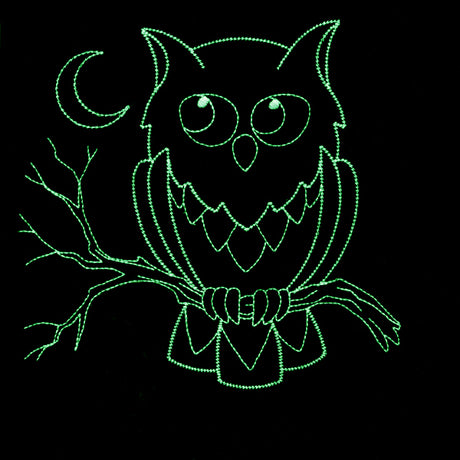 Playful Halloween Glow - Owl (Vintage)