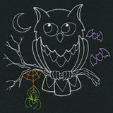 Playful Halloween Glow - Owl (Vintage)