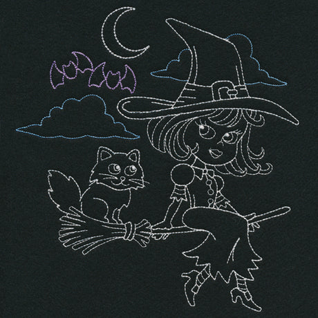 Playful Halloween Glow - Witch (Vintage)