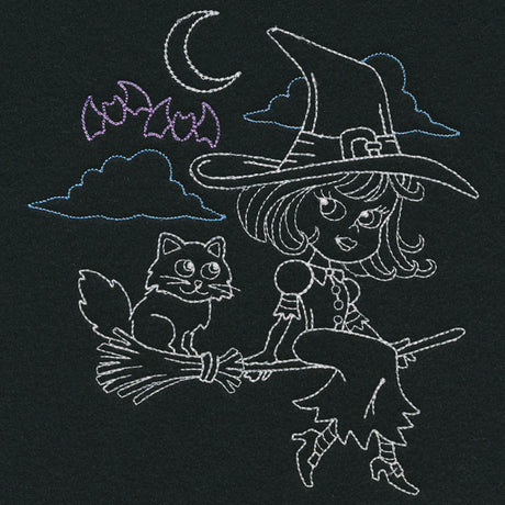 Playful Halloween Glow - Witch (Vintage)