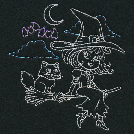 Playful Halloween Glow - Witch (Vintage)