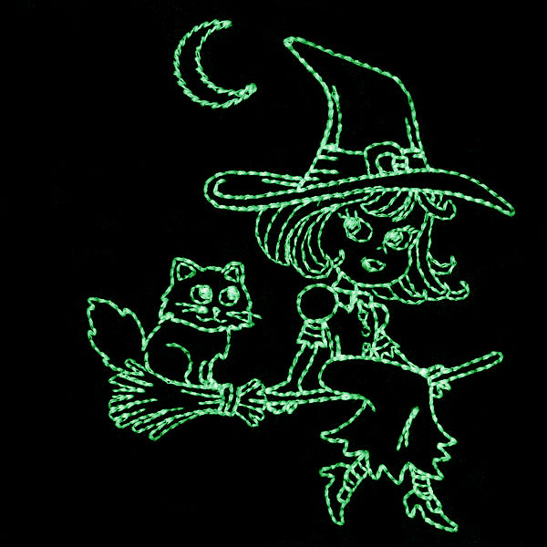 Playful Halloween Glow - Witch (Vintage)