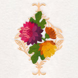 Lush Damask Chrysanthemums