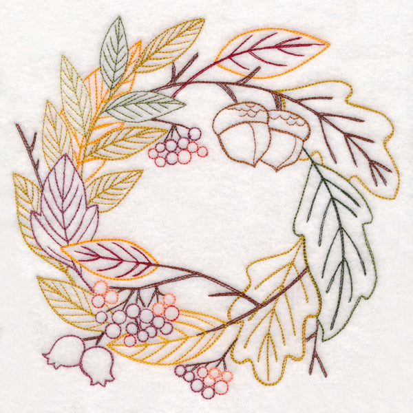 Autumn Harvest Potpourri Wreath (Vintage)