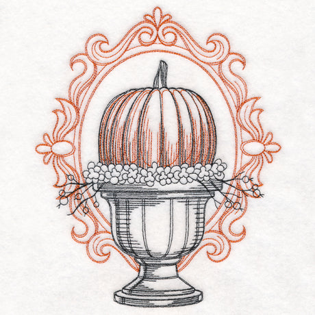 Boo-tiful Halloween - Pumpkin and Urn