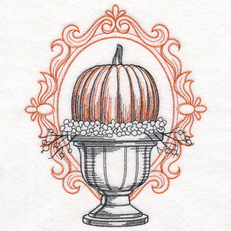 Boo-tiful Halloween - Pumpkin and Urn